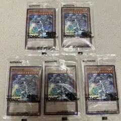 遊戯王 ブルーアイズホワイトドラゴン サンスタートニック 5枚セット