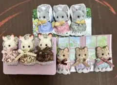 シルバニアファミリー みつごの赤ちゃん　3種セット　新品