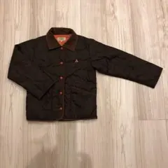 ファミリアfamiliarエフダッシュfdash中綿ナイロンジャケット120茶色