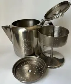 Coleman コールマン パーコレーターアルミ製 Vintage ビンテージ コールマンアルミ製キャンプ用パーコレーター