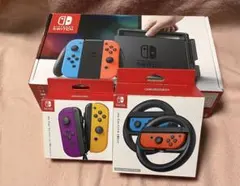 Nintendo Switch ネオンブルー/ネオンレッド 本体 ＋アクセサリー