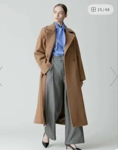 新品【Liten】ベージュ トレンチコート オーバーサイズ - メルカリ