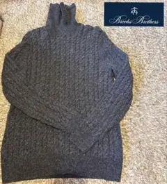 Brooks Brothers ケーブル　タートルネック　ニット