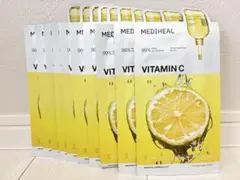 新品未使用♡メディヒール♡パック10枚♡VITAMIN Cのサムネイル