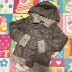 ♥️メゾピアノ スウェード ボア ジャケット♥️