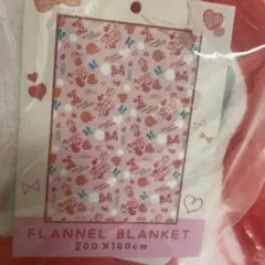 ディズニー　ミニーマウス　フランネルブランケット　　200×140cm