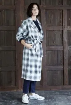 AMERICAN HOLIC リボン付ドルマントレンチコート