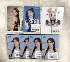 TWICE ダヒョン　オンラインくじ　特典トレカ　フォンタブ　セット　まとめ売り
