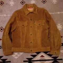 ビンテージ リーバイス スエードジャケット 3rd 希少スモールeタブ