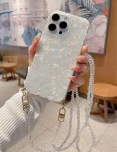 【iPhone13mini】スマホケース　肩掛け