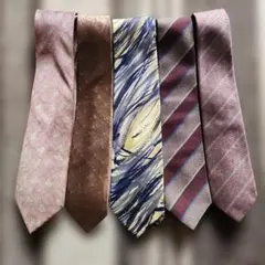 ネクタイ 5本セット 多様なデザイン