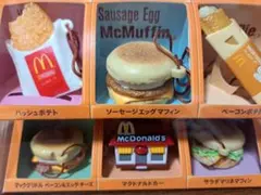 マクドナルド フードストラップ6種