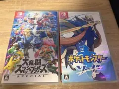スイッチ　大乱闘スマッシュブラザーズ SPECIAL & ポケモン　ソード