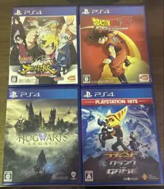 PS4 ソフト 4本セット まとめ売り - メルカリ