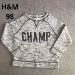 H&M トップス　トレーナー　長袖カットソー　98/100