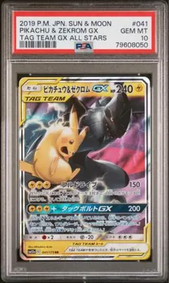 ピカチュウ&ゼクロムGX RR [SM12a 041/173]