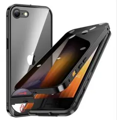 iPhone 7/8 SE2/3用 360度フルカバー 覗き見防止フィルター