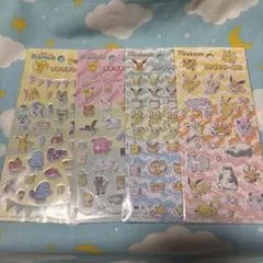 ポケモン プチプチシール ４種 セット まとめ売り
