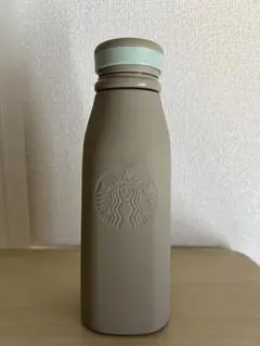 Starbucks おりたたみシリコンボトル トープ　473mlのサムネイル