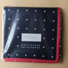 MACKINTOSH PHILOSOPHY ドット柄ハンカチ [新品、未開封]
