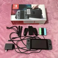 Nintendo Switch 本体 グレー ジョイコン付き
