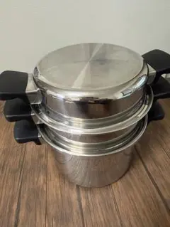 新品☘️ Amway Queen アムウェイクィーン ステンレススチール 蒸し器