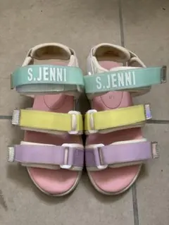 S.JENNI パステルカラー サンダル20センチ
