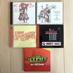 DJ SHADOW 5枚セット Mo Wax