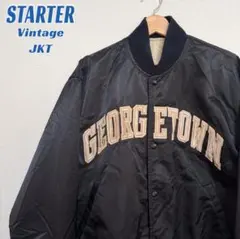 80s 激レア　珍品　スターター　NYヤンキース　革ジャン　刺繍　一点物　希少品 80s 激レア 珍品 スターター NYヤンキース 革ジャン 刺繍 一点物 希少