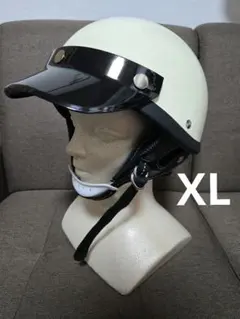 エイジング加工 ショーティー風ヘルメット 半ヘル ハーフヘルメット