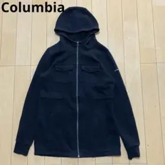 Columbia コロンビア　フード付きジップジャケット　ブラック　Mサイズのサムネイル