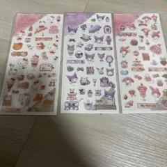 ◯◯好きのためのシール　3枚セット