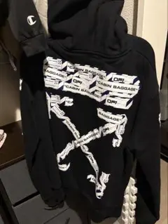 レア】Champion X discoveredブラックパーカー ストリート - メルカリ