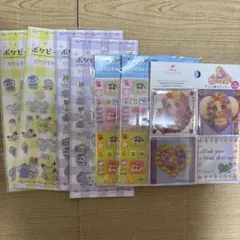 クレヨンしんちゃん ラプンツェル　ポケピース　シールセット