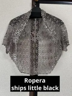 【Ropera ships little black】　スパンコールボレロのサムネイル