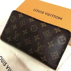 ルイヴィトン ポルトモネジップ モノグラム 長財布 ラウンドファスナー