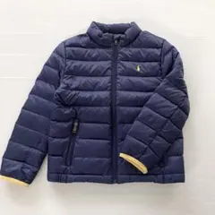 美品　Polo Ralph Lauren ダウンジャケット ネイビー 130cm