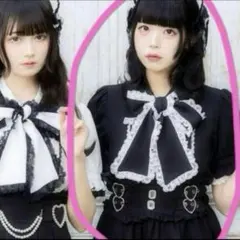 DearMyLove ボウタイリボンブラウスのサムネイル