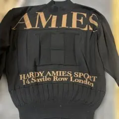 HARDY AMIES スポーツ ニット ブラック
