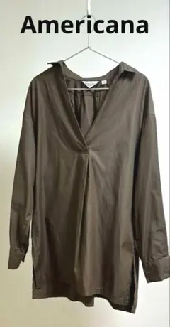 Americana スキッパーワイドシャツのサムネイル