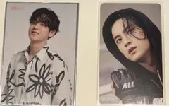 ミンギュ　トレカ　セブチカフェ特典 & FML HMV特典