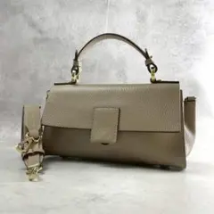 美品】ロリステッラ BETH 2way ショルダーバッグ グレージュ トープ 
