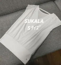 ㉗SUKALA スカーラ LAVA ヨガウェア M プルオーバー ホワイト - メルカリ
