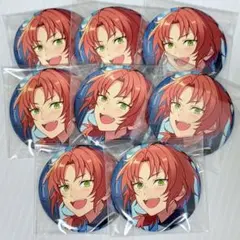 あんスタ 月永レオ コレクション 缶バッジ Aug Casual 8点