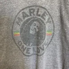 ボブ・マーリー Tシャツ ザイオン メンズMチャコールグレー レゲエ コットンのサムネイル