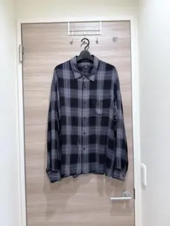 HARE カットオフチェックシャツ