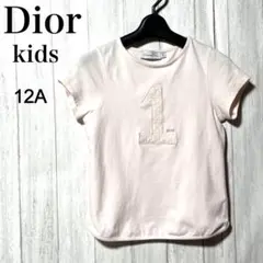 ディオール キッズ Tシャツ Dior ナンバリング ロゴ カットソー 12Aのサムネイル