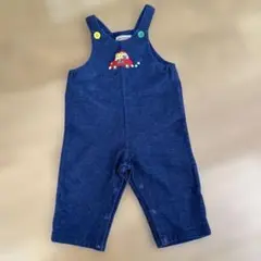 70cm ミキハウス　オーバーオール