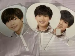 なにわ男子 長尾謙杜 うちわ セット