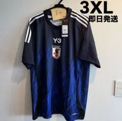 2XL Y-3 アディダス ゲームシャツ ネイビー 美品 日本代表 - メルカリ